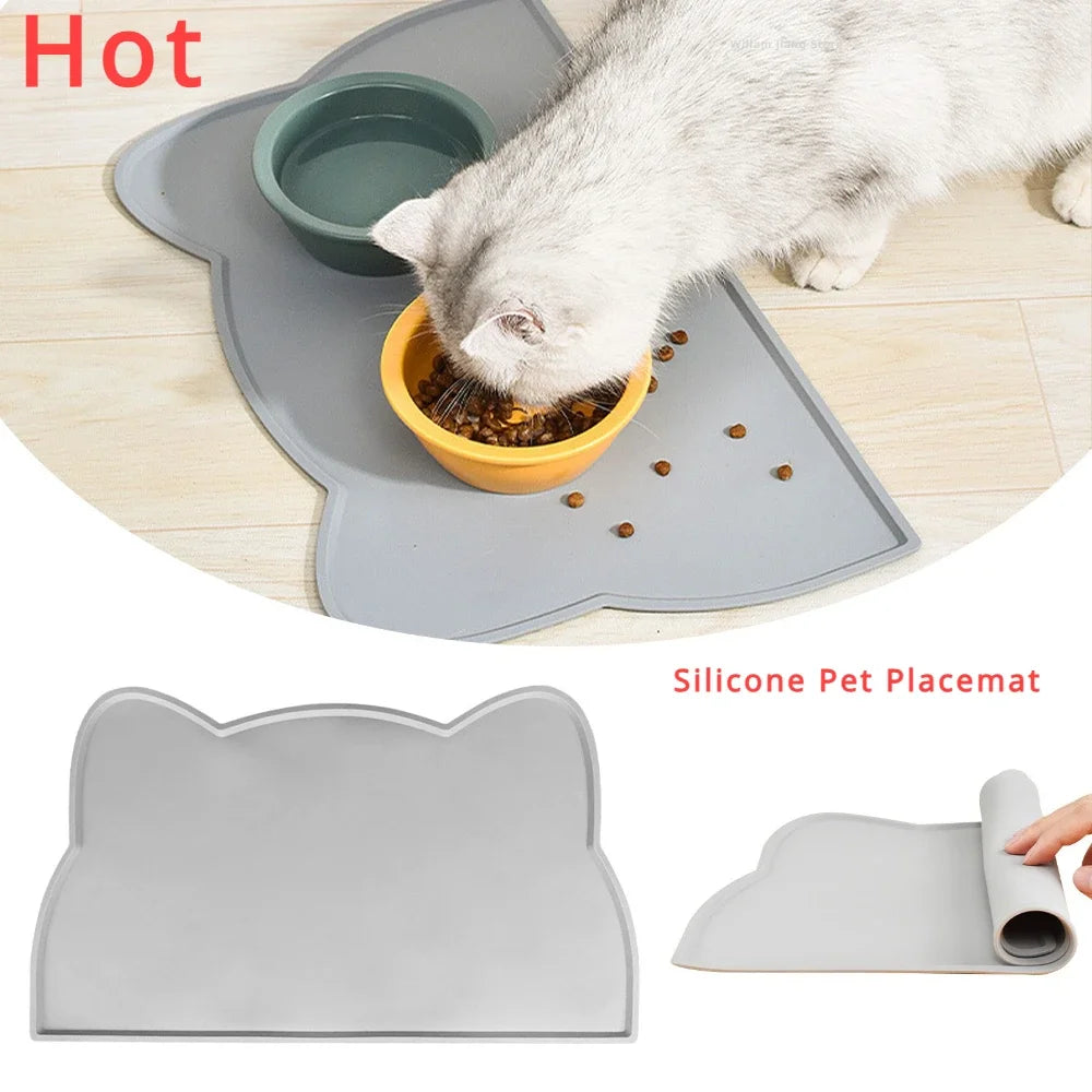 Beds and Furniture Leakproof Accessories for Cats Dog Water Pet Bowl Mat Sandbox for Cats Waterproof Portable Anti-Slip Dogs Bed