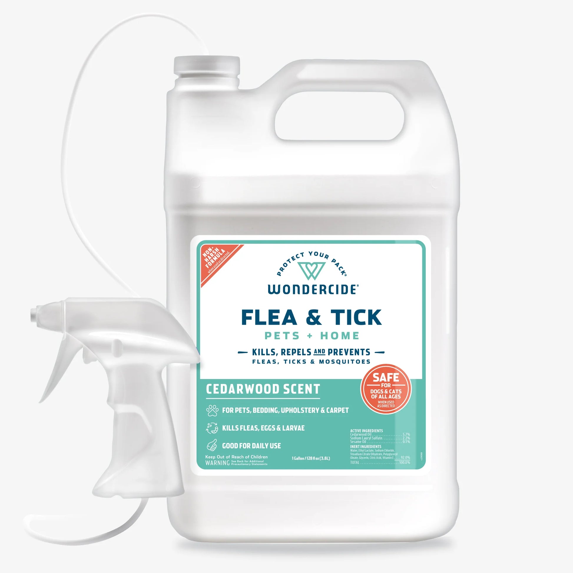 Flea & Tick Spray for Pets + Home