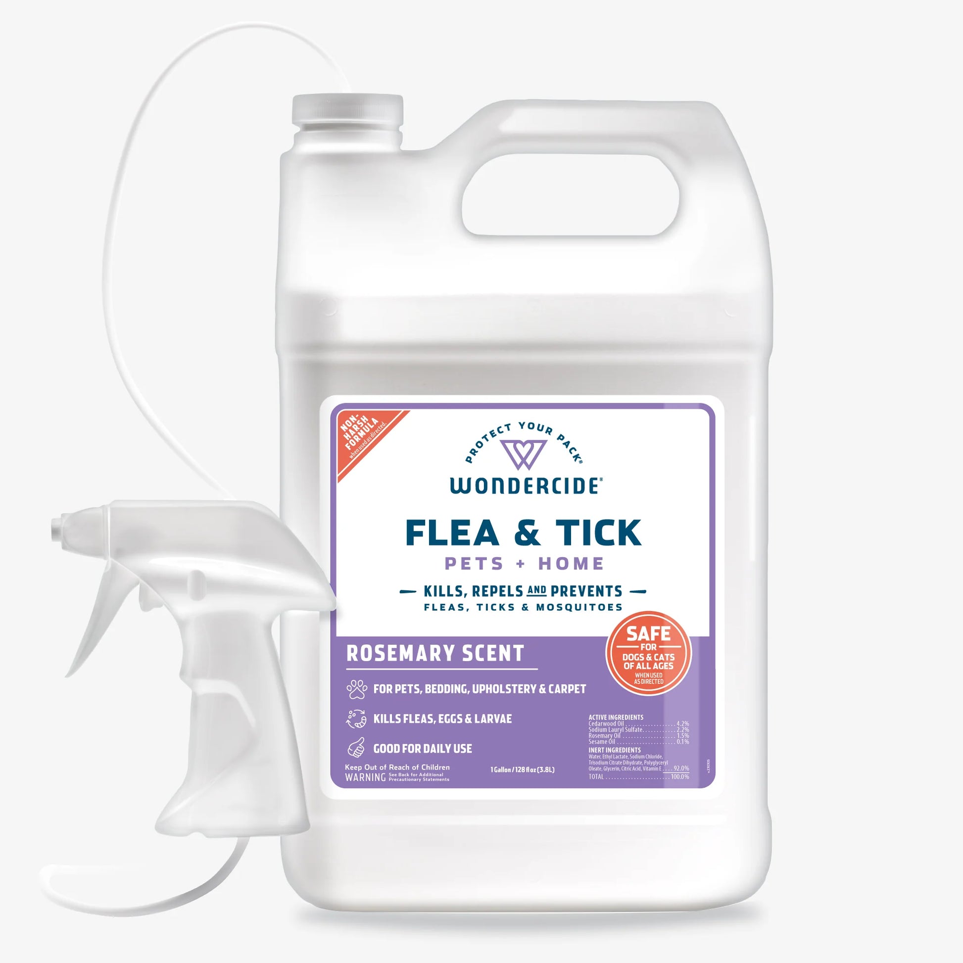 Flea & Tick Spray for Pets + Home