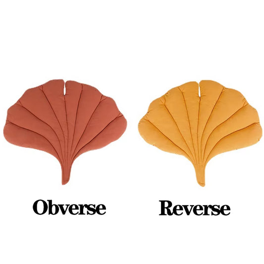 Leaf Shape Pet Mat Cotton Thickened Cat Dog Bed Cushion Four Season Soft Sleeping Pad for Crate Kennel Sofa Floor Use